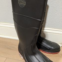 SERVUS  STEEL TOE RUBBER BOOTS 