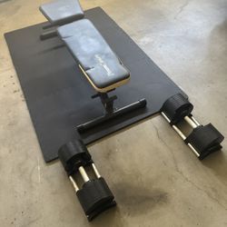 Nuobell Adjustable Dumbbells And Adjustable Bench 