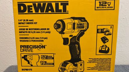 Kit impact driver 1/4     v12