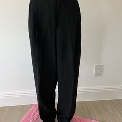 Vintage Liz Claiborne Black Pleated Dress Pants Size 10