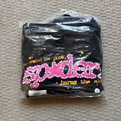 Sp5der Hoodie v2 black