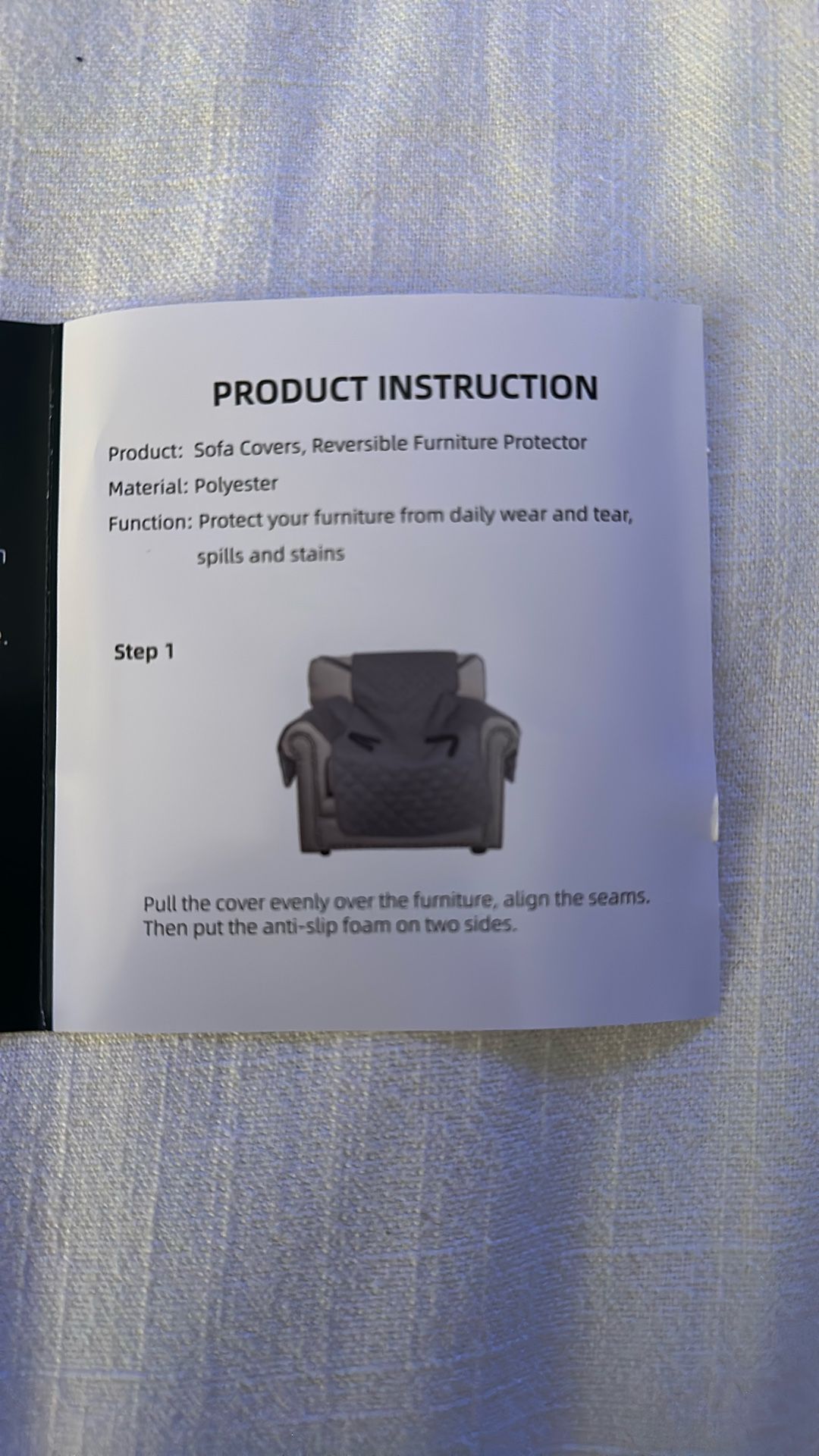 Armchair Cover