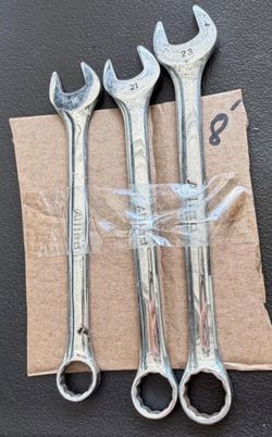 Metric Combination Wrench Set – 19mm, 21mm & 23mm