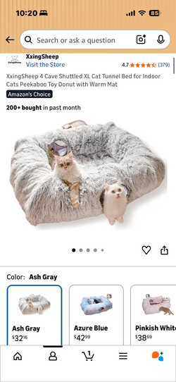 Tunnel Bed/Mat for Cats