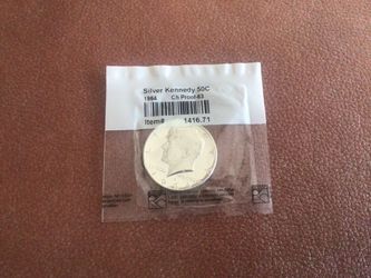 1964 Uncirculated Kennedy Half Dollar Proof - 63
