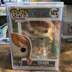 Funko Pop! Vinyl: One Piece - Onami #1472 Autographed By Gina Sanchez Latin Nami