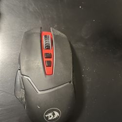 Red Dragon Wireless Mouse