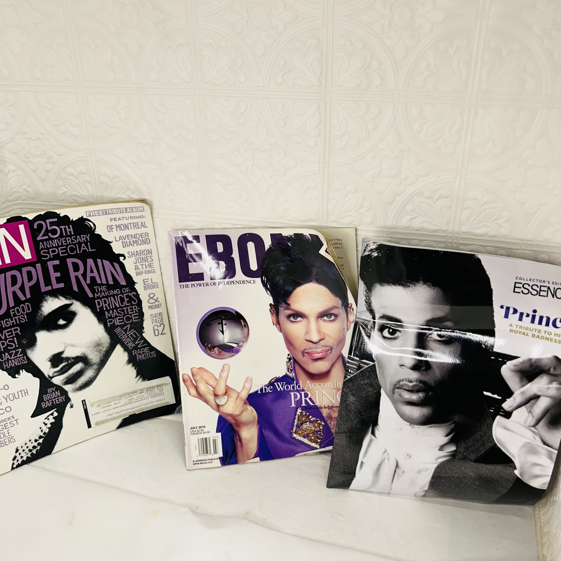 Lot Of 7 Vintage Prince Featured Magazines 97’-09