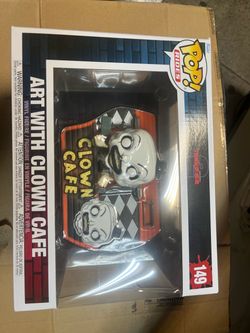 Funko Pop Rides Art with Clown Cafe #149