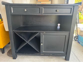 Crate & Barrel Wine Hutch