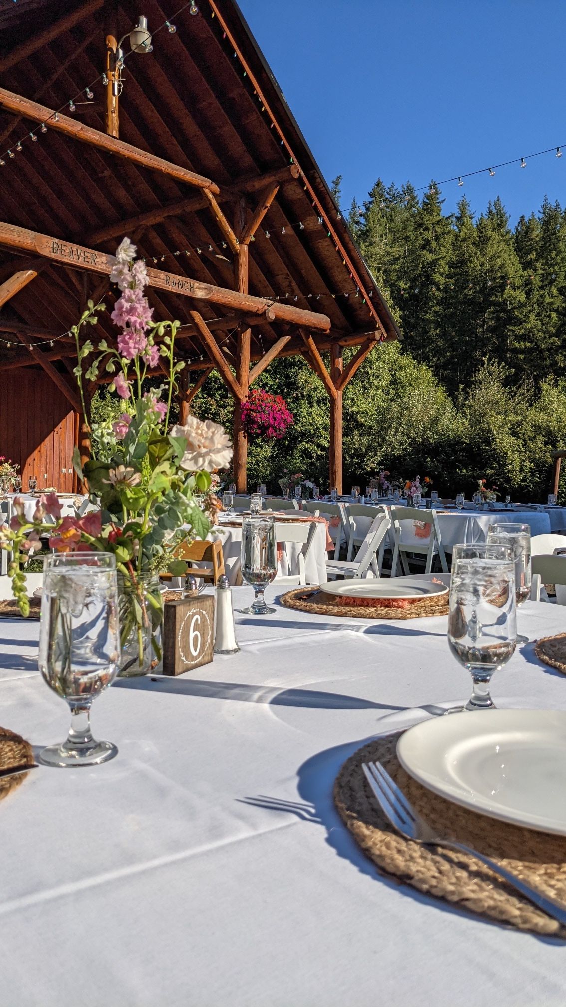 Wedding Table Numbers 1-20