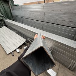 Galvanized Tubing 2'' x 2'' x 20' 16 gauge per piece	