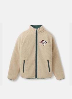 Disney Parks 2025 Mickey Sherpa Jacket XMas