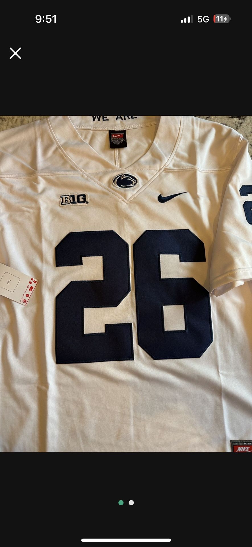 Psu Barkley Jerseys men’s All Sizes