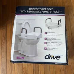 Drive Raised  Toilet Seat 