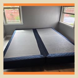 Cal king size box spring
