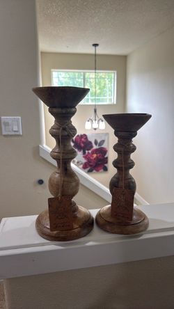 Candlestick Holders Set of 2