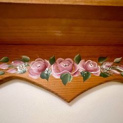 Decorative Wooden Shelf 36 Inches 