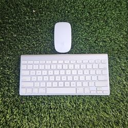 APPLE WIRELESS
KEYBOARD AND WIRELESS
MAGIC MOUSE
