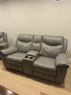 Micro Fiber Rocking And Reclining Couches
