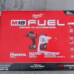 Milwaukee M18 Fuel Drill/Impact Combo Kit