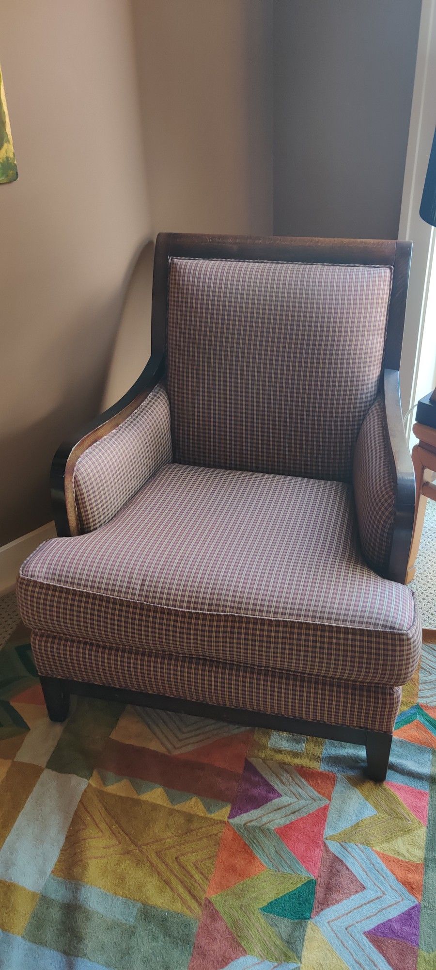 Arm Chair with Ottoman - Milling Road