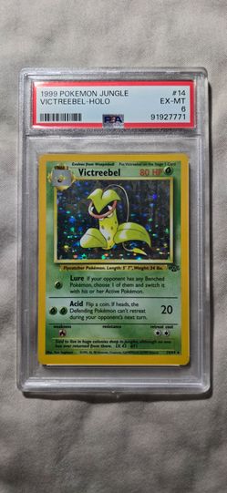 🌿 1999 Pokémon Jungle Victreebel Holo PSA 6 🌿