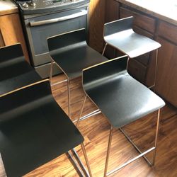 Set of 6 Modern Bar Stools 
