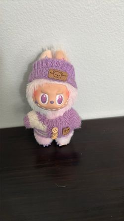 Labubu Purple Winter Outfit