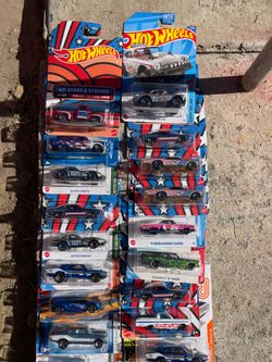 Hot Wheels Die-Cast Car Collection - Stars & Stripes, Muscle Mania, Retro Racers  ‼️$8EACH‼️