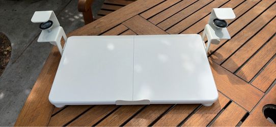 clamp-on under-desk keyboard tray
