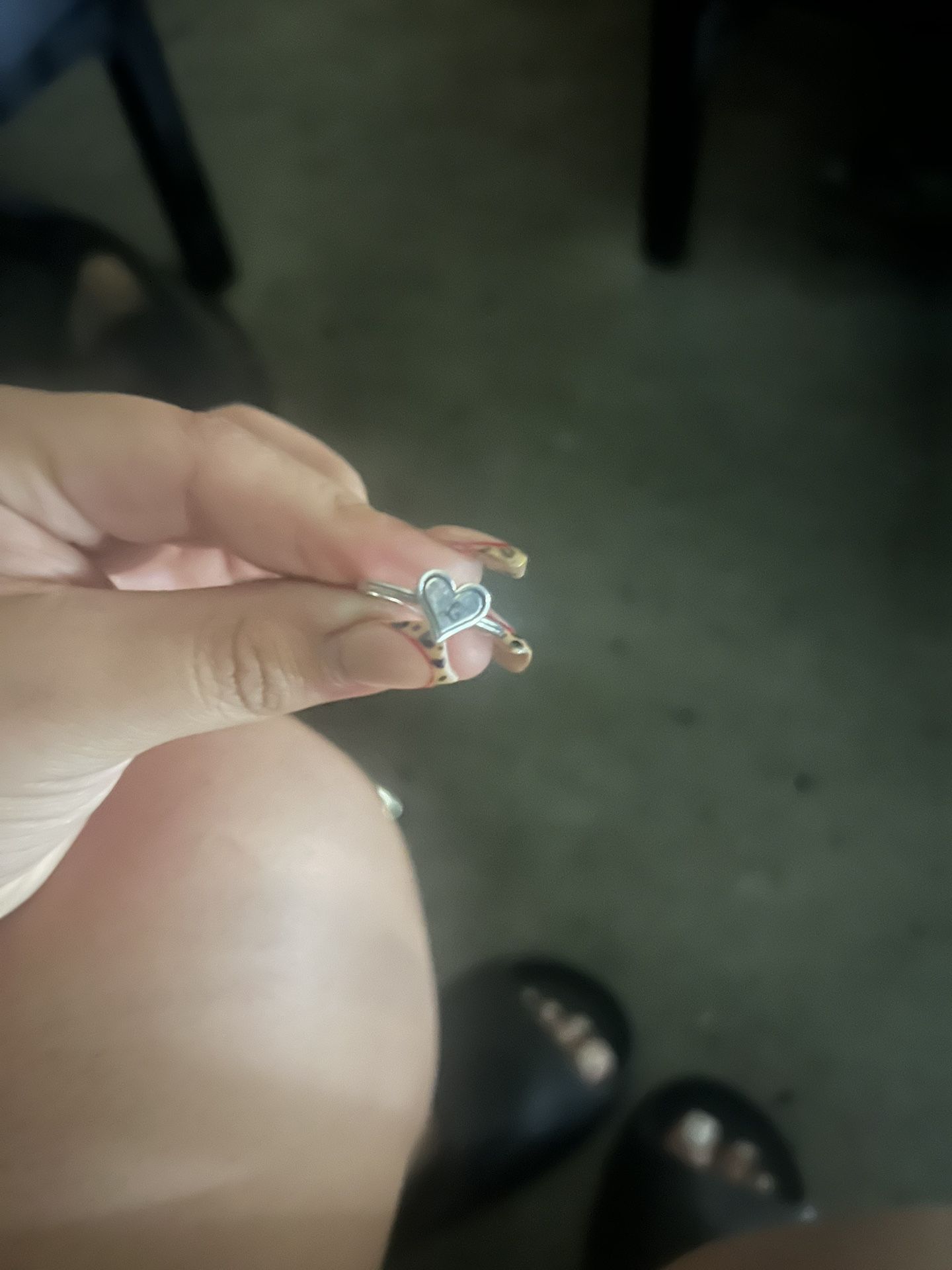 James Avery Ring L Initial 30