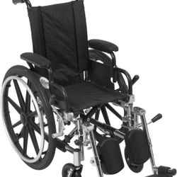 Pediatric Wheelchair 14" Lightweight with Elevating Leg Rests