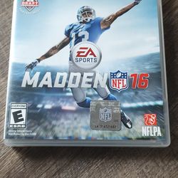 PS3: EA Sports Madden 16