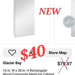 Medicine Cabinet with Mirror