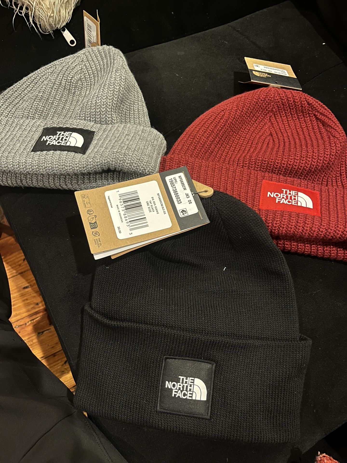 North Face beanies 