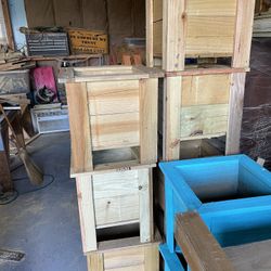 Handmade Wooden Planter Boxes