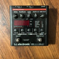 TC electronic nova delay Pedal