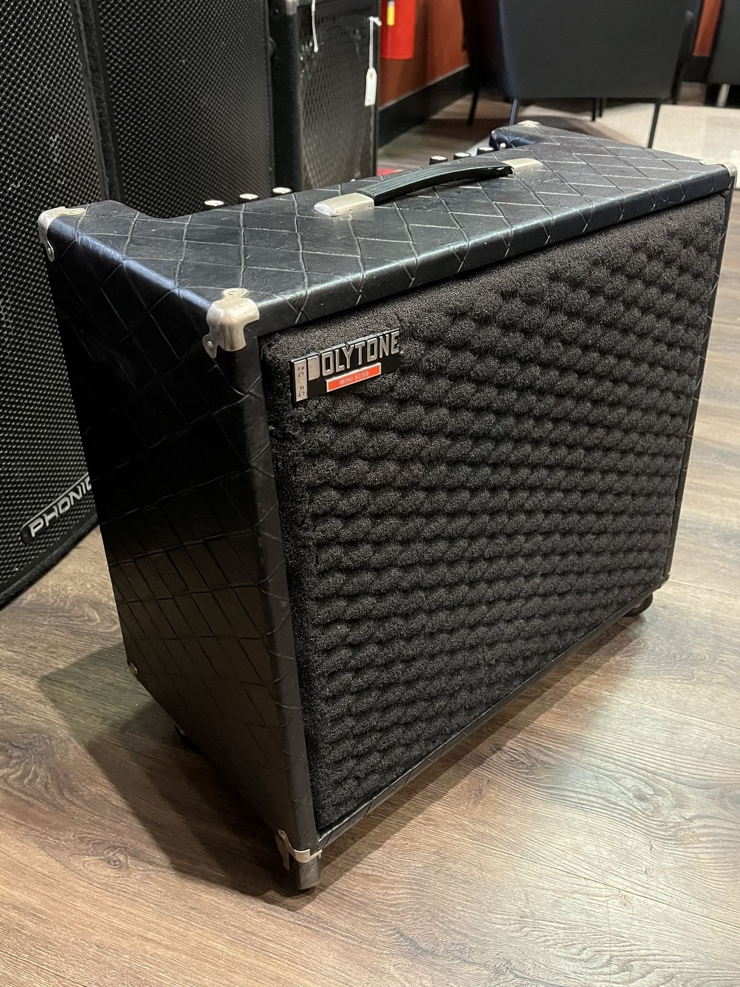 Vintage Polytone Mini-Studio S15B 110 Watt 1x15 Electric Bass Amp