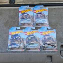 Hotwheels 4x4 Set 1-5