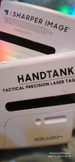 Sharper Image Hand Tank Laser Tag Set