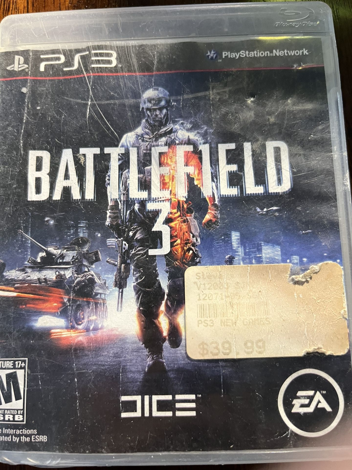 PS3 Game Battlefield 3