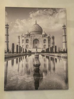 Taj Mahal Canvas Art