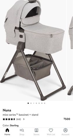 Nuna mixx next bassinet with stand