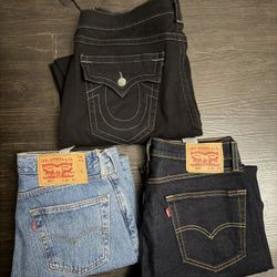 Levi’s and true religion 100 for all
