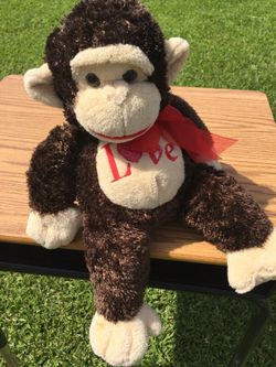 Plush Stuffed Monkey