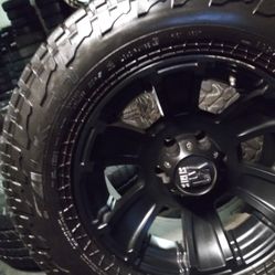 Off Road Rims Silverado Tundra Ram F-150 Balistic Pro Comp Titan Wheels 