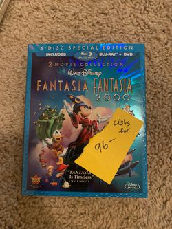 Fantasia 4 disc special edition dvds