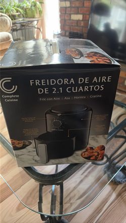 2.1 quart air fryer complete cuisine