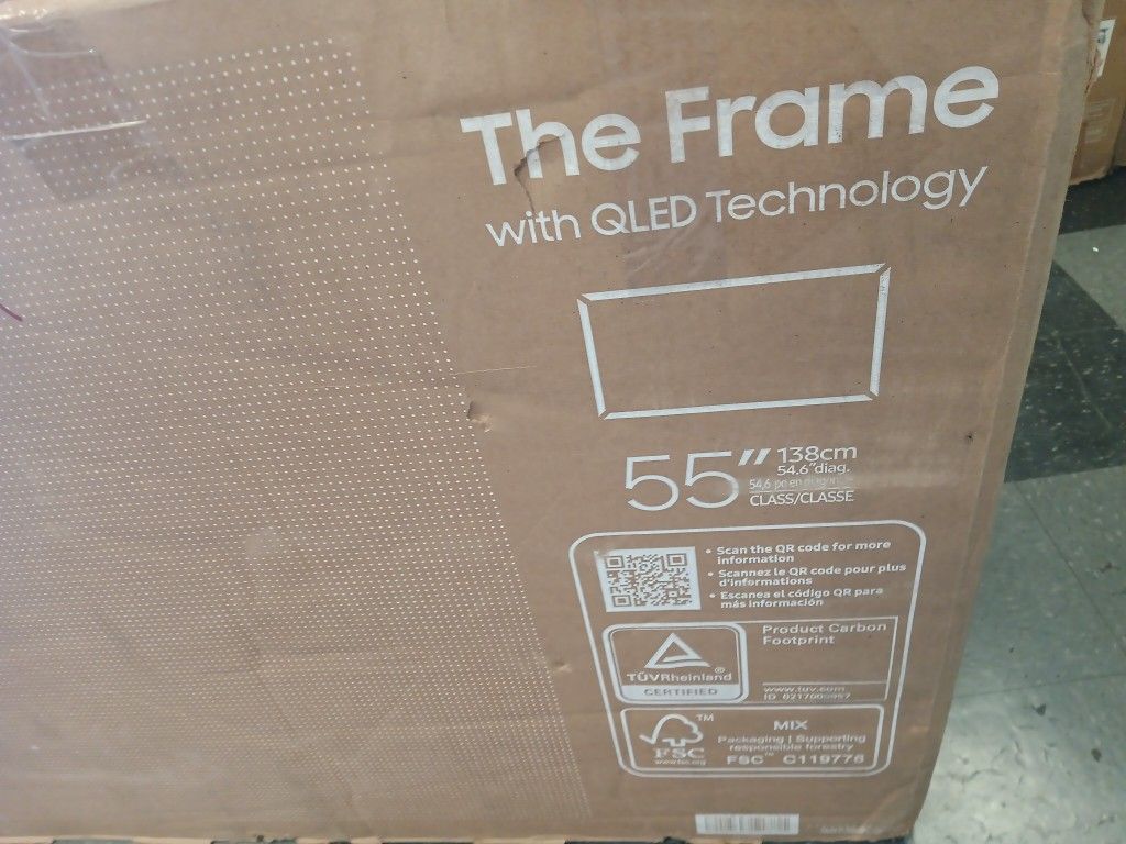 SAMSUNG 55" INCH THE FRAME QLED 4K LS03F